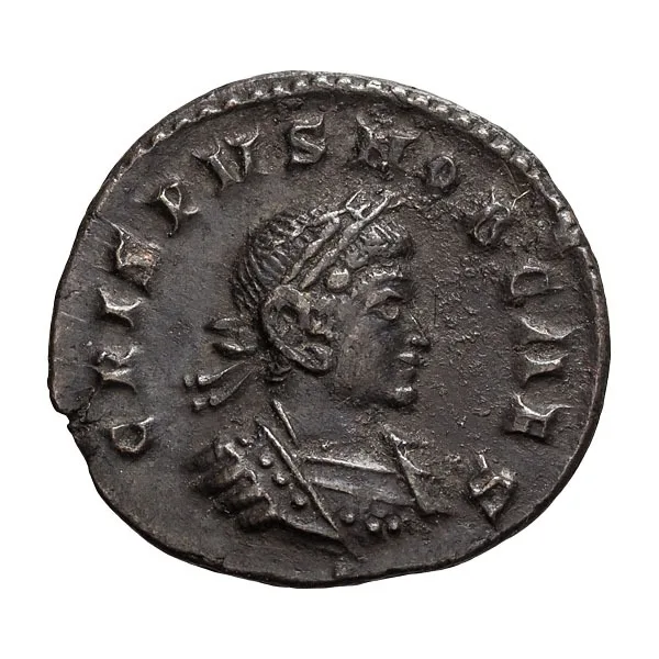 Crispus as Caesar. AE 3, Reduced Follis