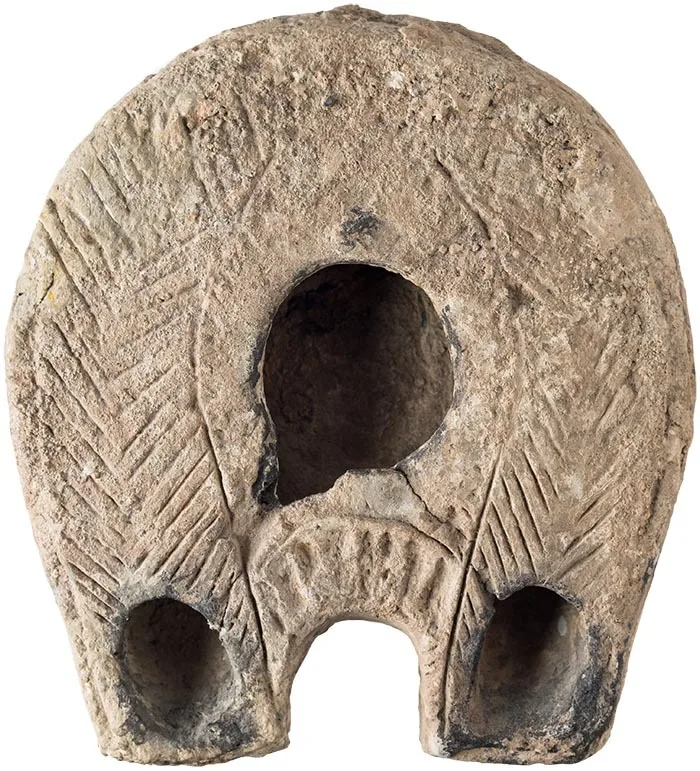 Late Roman, Early Byzantine Terracotta Oil Lamp