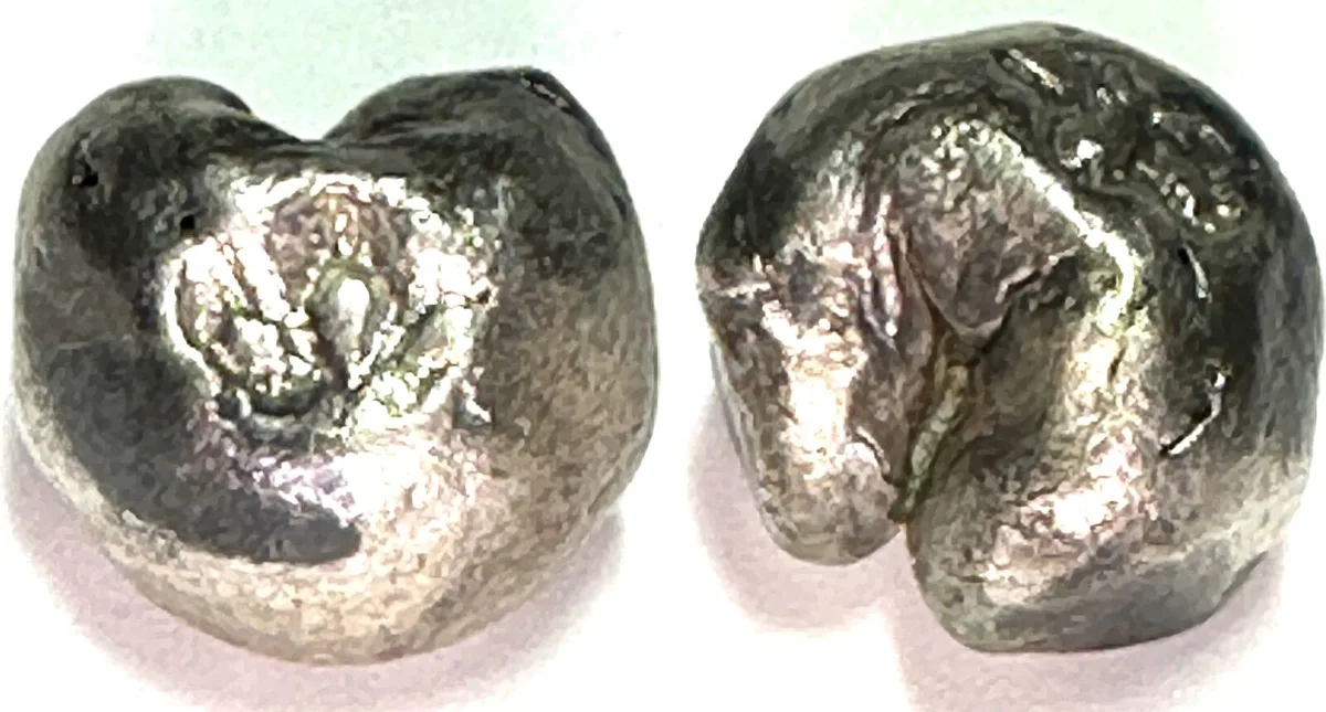 1824-1851 THAILAND Salung (1/4 Baht) RAMA III (1824-51) Bai Matum, Pot Duang Bullet, XF! EF