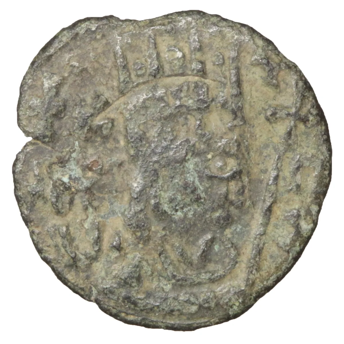 g17 Kingdom of Axum, anonymous Æ Unit. Time of Ebana, circa AD 430-460
