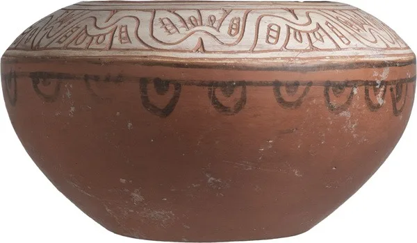 Mayan Terracotta Bowl, Merida