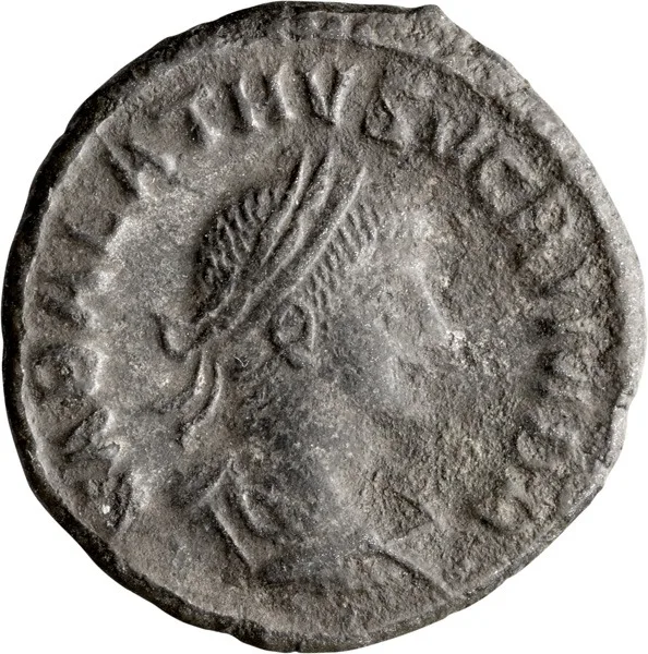 Aurelian and Vabalathus. Antoninianus