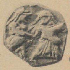 An ancient coin traced to Etienne Bourgey (December 1910)