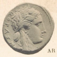 An ancient coin traced to Etienne Bourgey (May 1914)