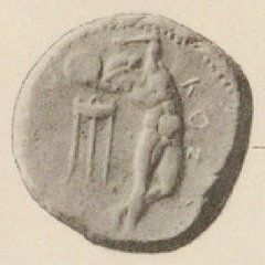 An ancient coin traced to Giulio Jules Sambon (March 1889)