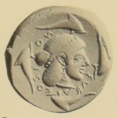 An ancient coin traced to Glendining (October 1955)