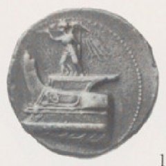 An ancient coin traced to Hess, Adolph | AG postwar, Sale 253, (March 1983)