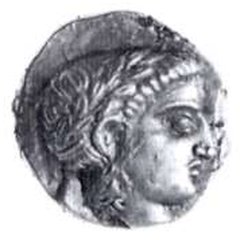An ancient coin traced to Hirsch (München) Auktion 175 (1992)