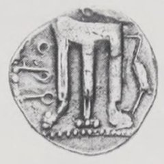 An ancient coin traced to Jean Elsen 106 (September 2010)