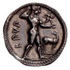 An ancient coin traced to Numismatica Genevensis (Genf) 07 2012