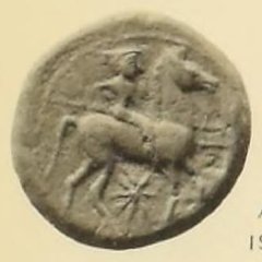 An ancient coin traced to Sotheby Rothschild Rothschild (May 1900)