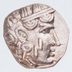 An ancient coin traced to THE NEW YORK SALE The New York Sale Auction XXV [containing] Ancient Greek Roman and Byzantine coins [also] Islamic and Indian coins featuring the important Al-Sayyed collection of Ind (January 2011)