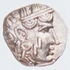 An ancient coin traced to THE NEW YORK SALE The New York Sale Auction XXV [containing] Ancient Greek Roman and Byzantine coins [also] Islamic and Indian coins featuring the important Al-Sayyed collection of Ind (January 2011)