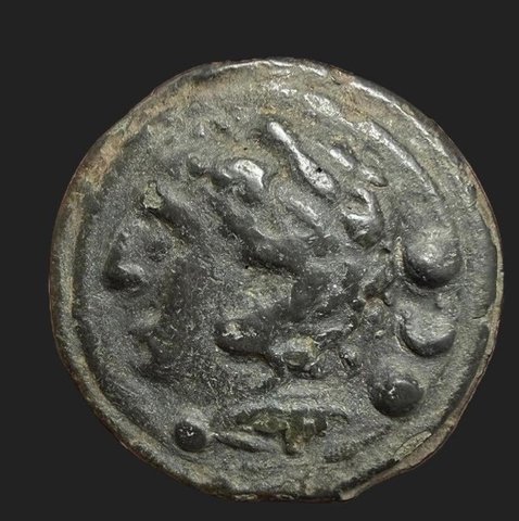 The coin, obverse