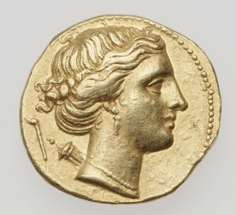 The coin, obverse
