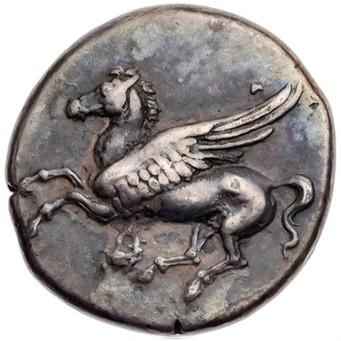 The coin, obverse