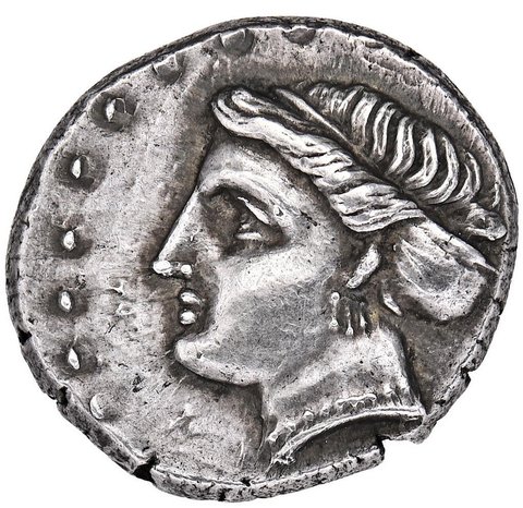 The coin, obverse