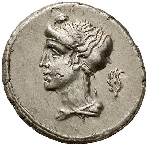 The coin, obverse