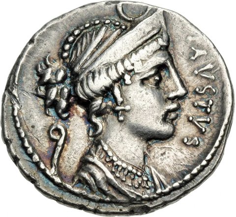 The coin, obverse