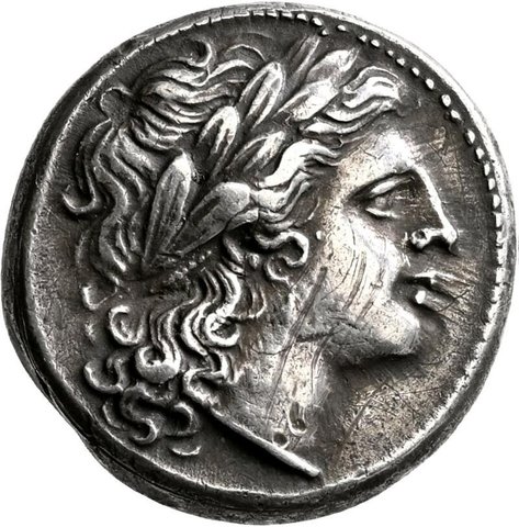 The coin, obverse