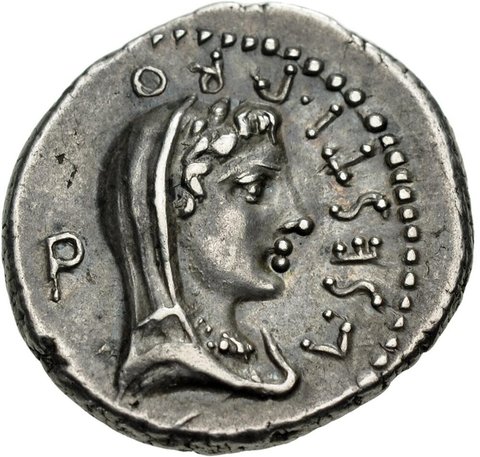 The coin, obverse