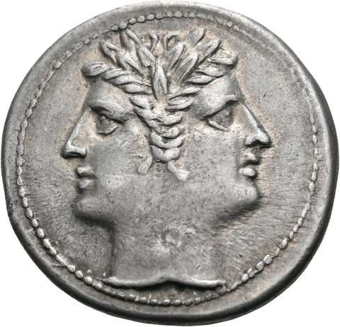 The coin, obverse