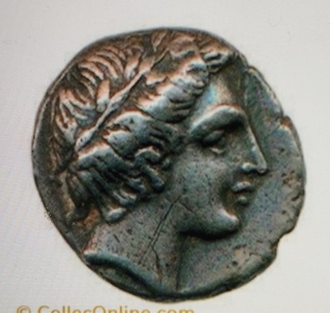 The coin, obverse