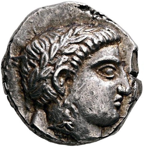 The coin, obverse