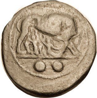 The coin, obverse