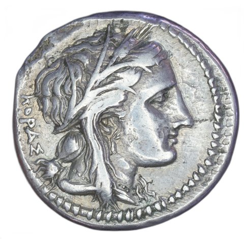 The coin, obverse