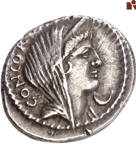 The coin, obverse