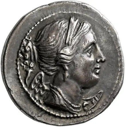 The coin, obverse
