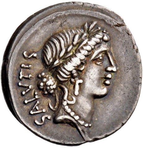 The coin, obverse