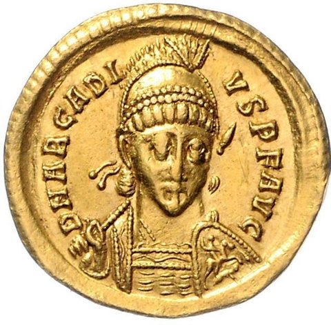 The coin, obverse