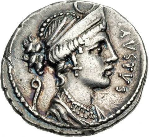 The coin, obverse