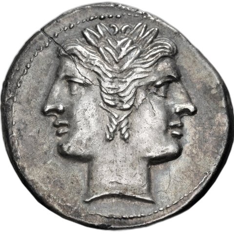 The coin, obverse