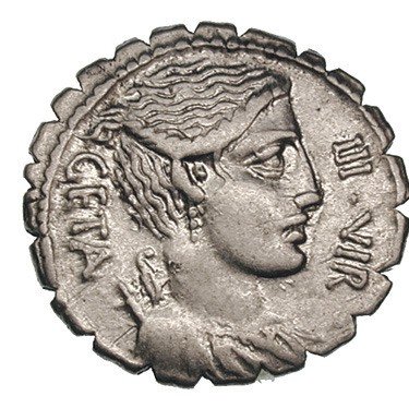 The coin, obverse