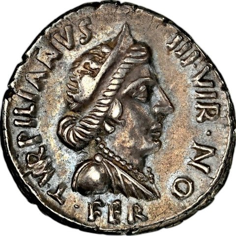 The coin, obverse