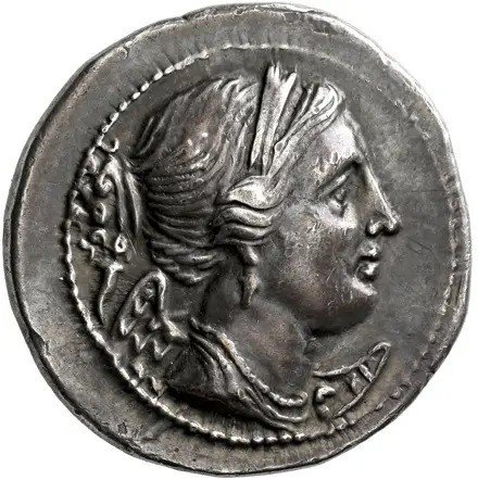 The coin, obverse