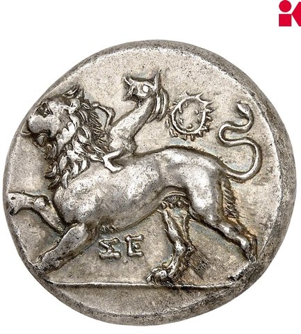The coin, obverse