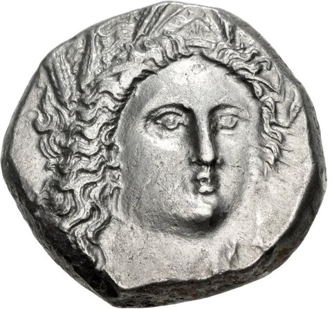 The coin, obverse