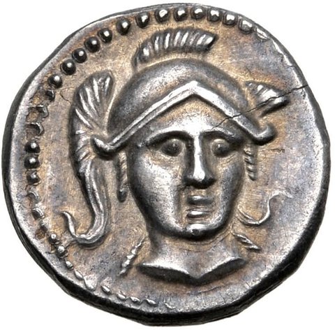 The coin, obverse
