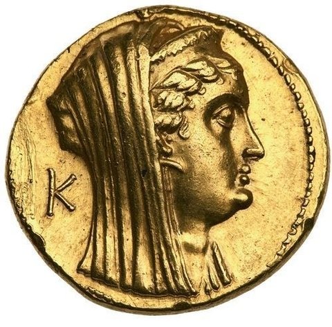 The coin, obverse