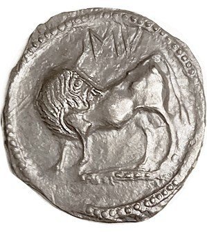 The coin, obverse