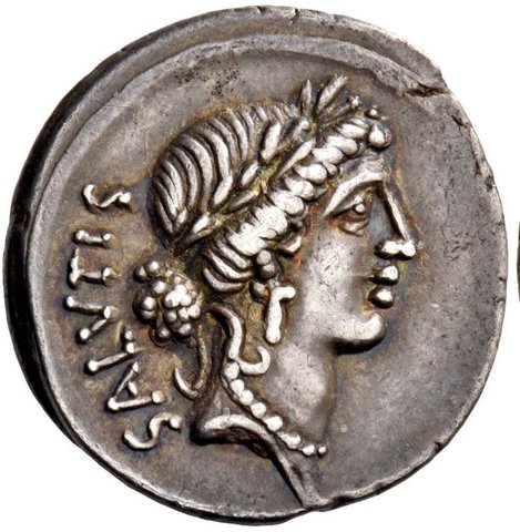 The coin, obverse