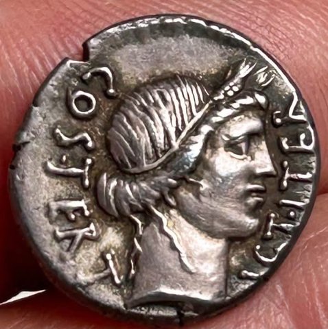 The coin, obverse