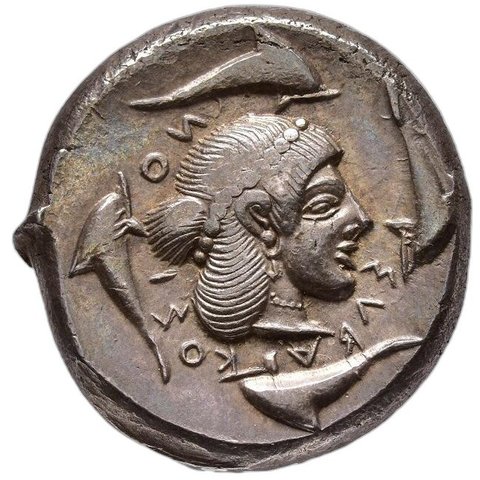 The coin, obverse