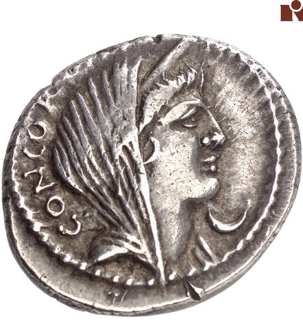 The coin, obverse