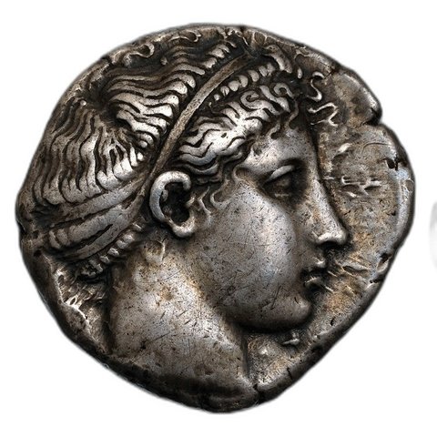 The coin, obverse