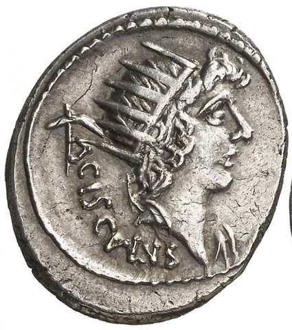 The coin, obverse